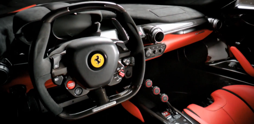 laferrari inside