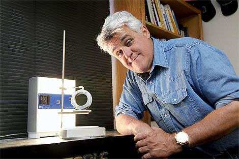 Jay Leno with his 3D Scanner
