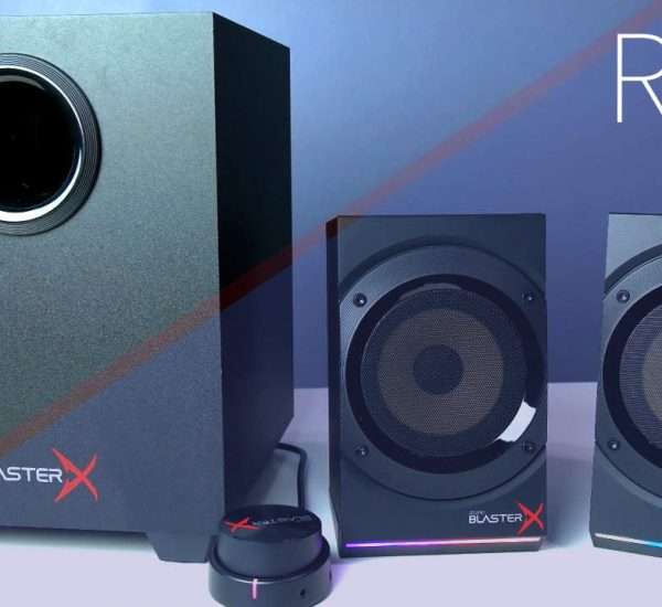 Customizable RGB Speakers Kratos S5 2.1 Gaming Speakers