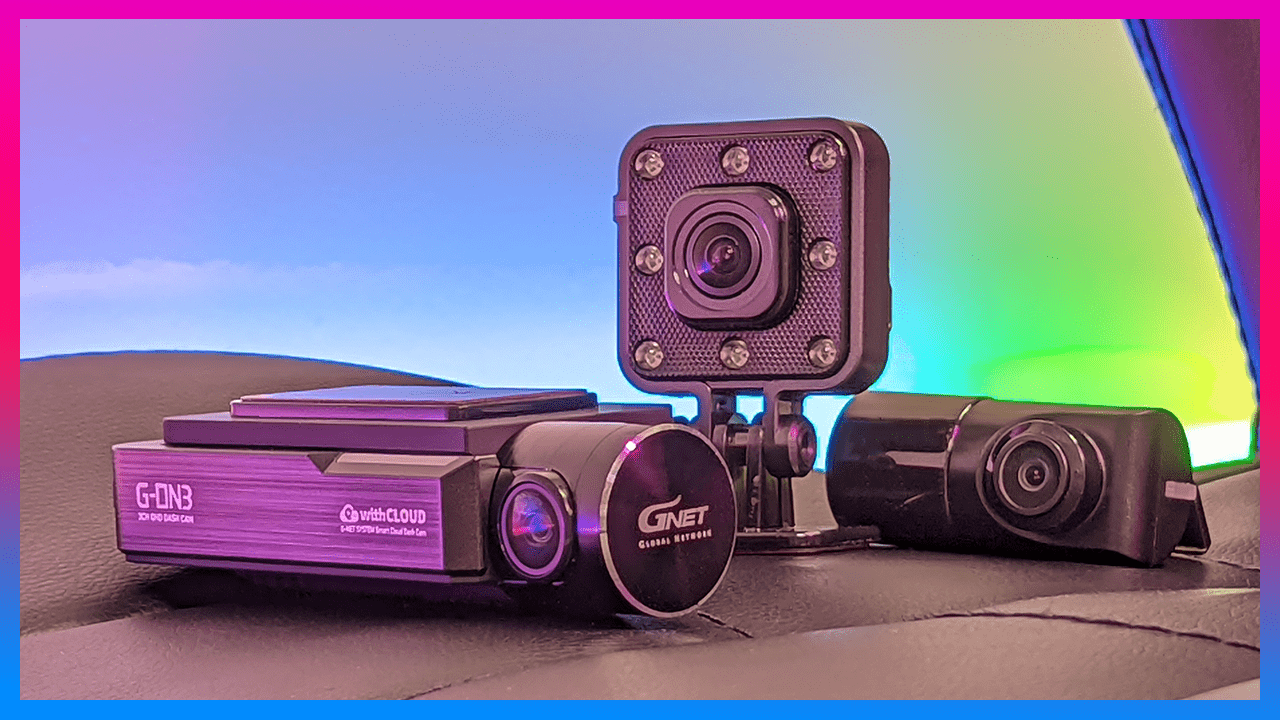 GON3 3 Channel Dash Cam HighTechPoint